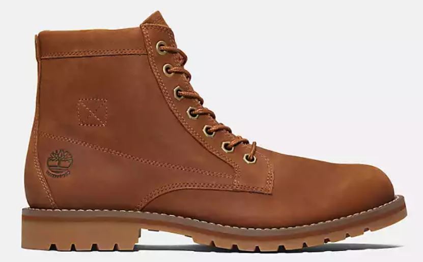 Timberland Rust Full-Grain Mens Redwood Falls Waterproof Boots TB0A44MYF13