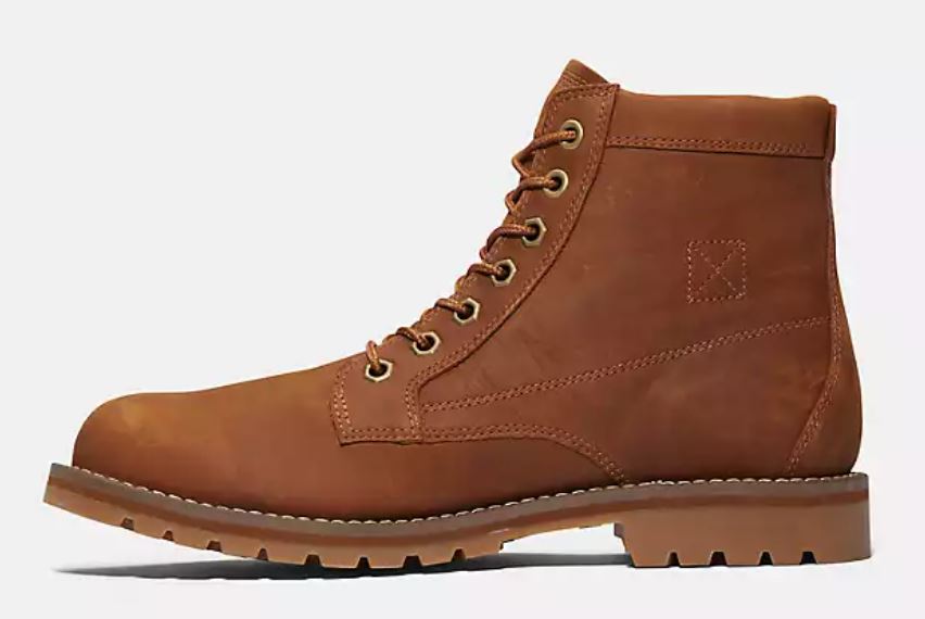 Timberland Rust Full-Grain Mens Redwood Falls Waterproof Boots TB0A44MYF13