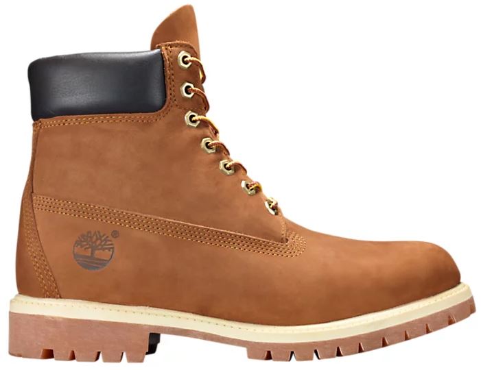Timberland Rust Nubuck 6-Inch Premium Waterproof Mens Boots TB072066827