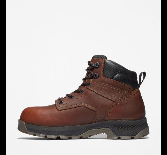 Timberland Teak Trailblazer Full Grain Leather Titan EV 6 Inch Composite Toe Men's Waterproof Work Boots A42FY