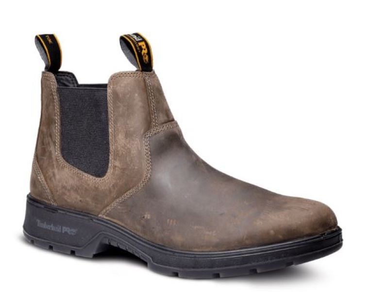 Timberland Turkish Coffee Full-Grain Leather Nashoba Casual Composite Toe Work Boot A2FCX