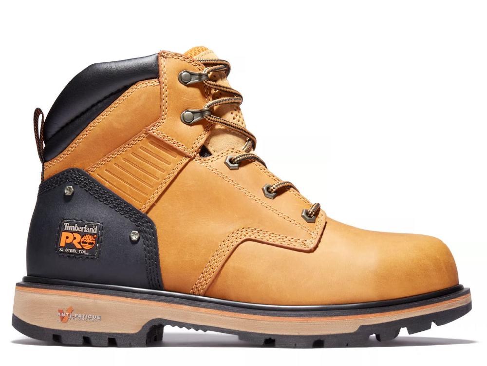 Timberland Wheat Full Grain Timberland Pro Ballast 6inch Steel Toe Work Boots A28X1