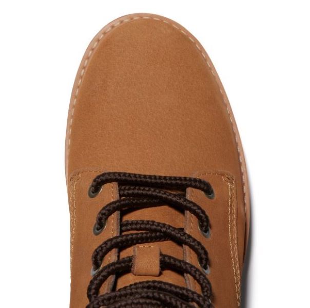 Timberland Wheat Nubuck Cheyenne Valley Mid Lace Up Hiking Boots TB0A2KRM231