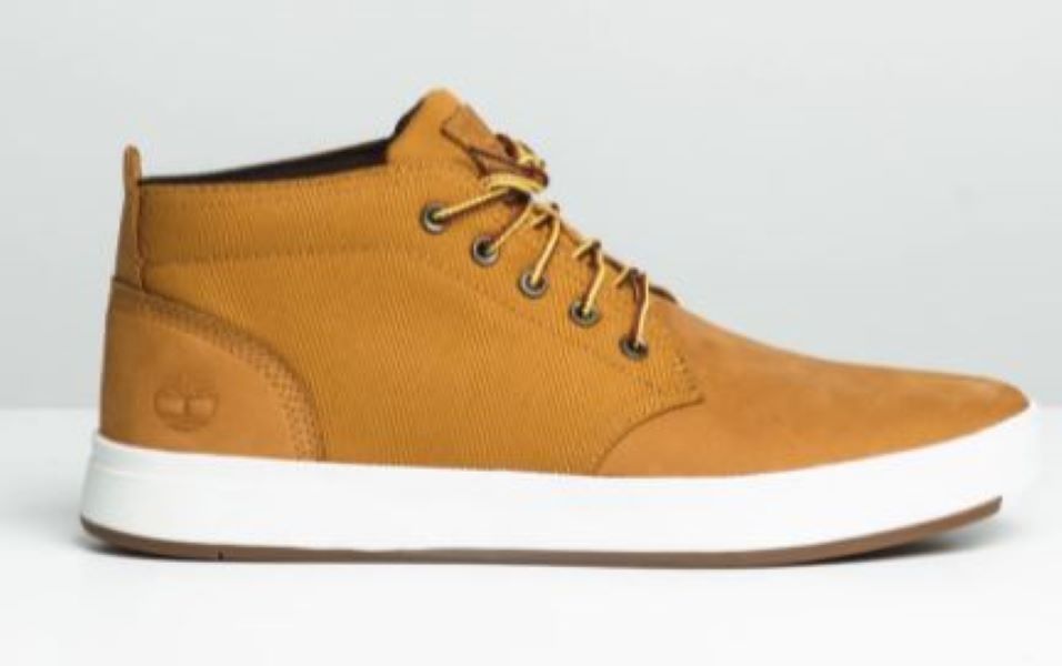 Timberland Wheat Nubuck Davis Square Mens Chukka Shoes TB0A10I3231
