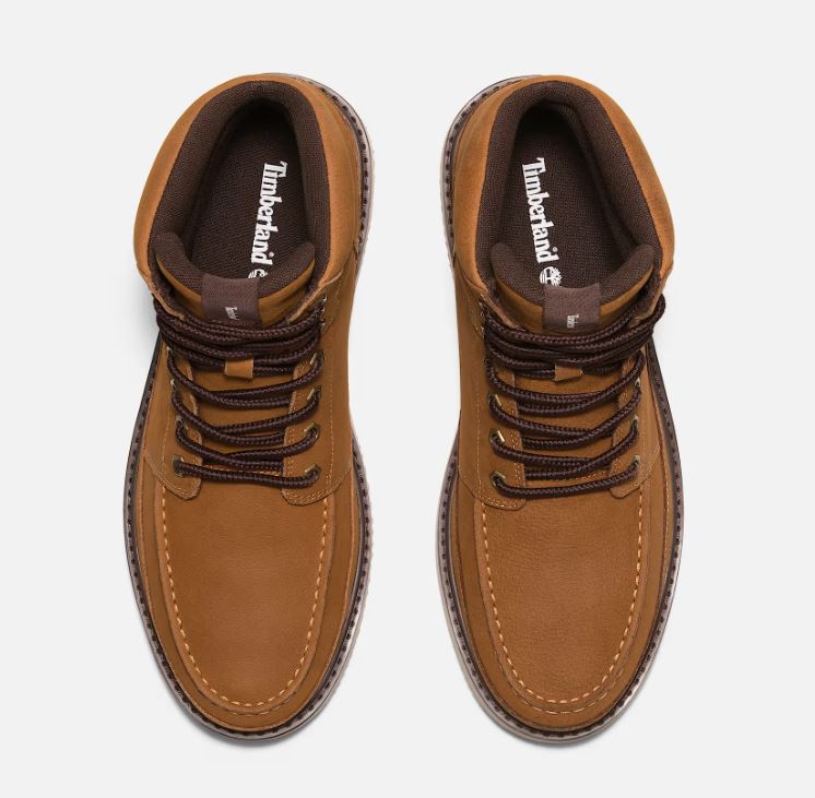 Timberland Wheat Nubuck Newmarket Mid Lace Up Men's Boots TB0A698F754