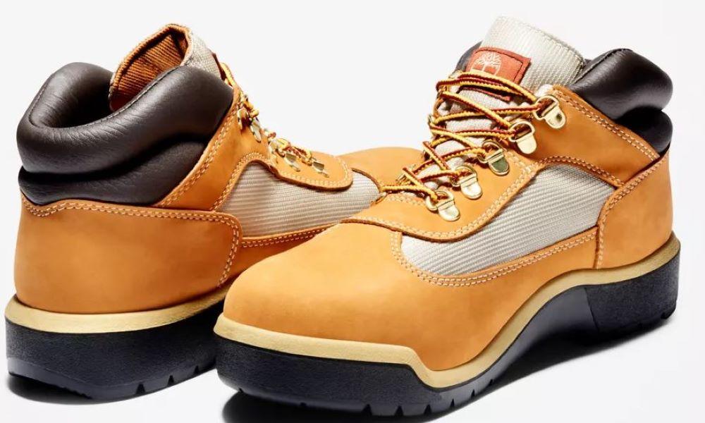 Timberland Wheat Nubuck Waterproof Field Boots For Men TB0A18RI231