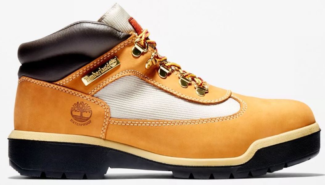 Timberland Wheat Nubuck Waterproof Field Boots for Men TB0A18RI231