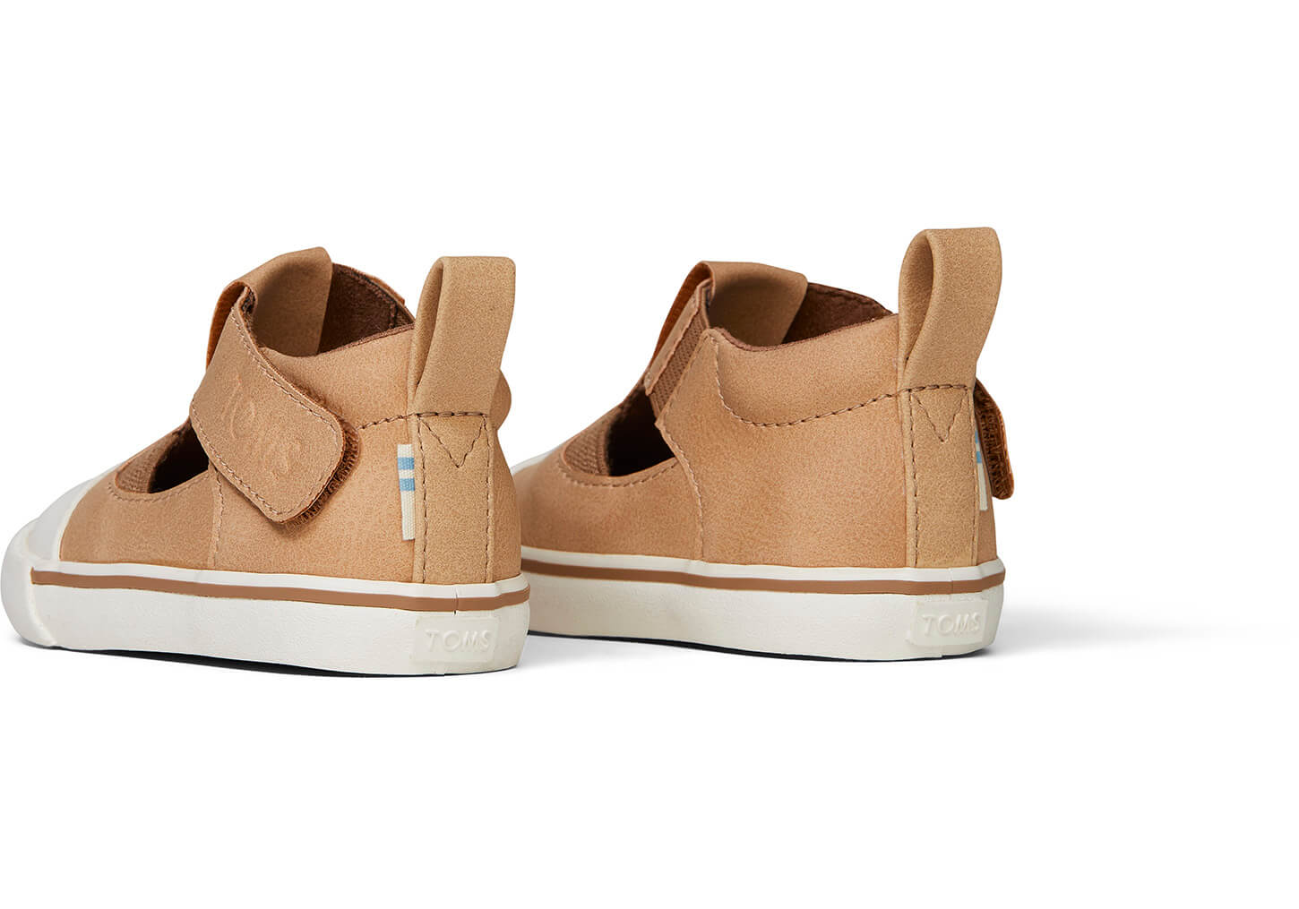 Toms Honey Synthetic Suede Early Walker Joon Flats 10014244