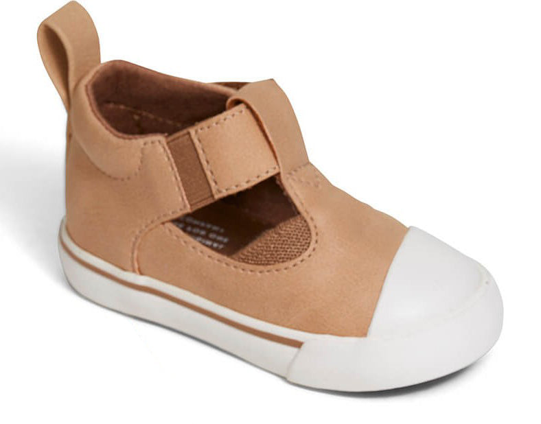 Toms Honey Synthetic Suede Early Walker Joon Flats 10014244