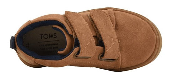 TOMS Light Twig Boy's Lenny Mid Double Strap Sneakers 10012592