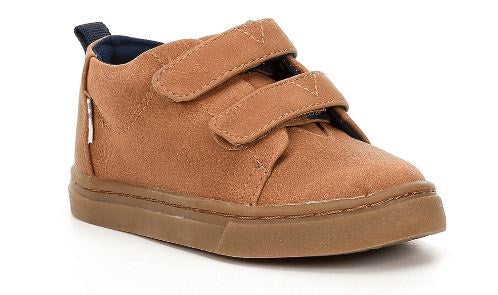 TOMS Light Twig Boy's Lenny Mid Double Strap Sneakers 10012592