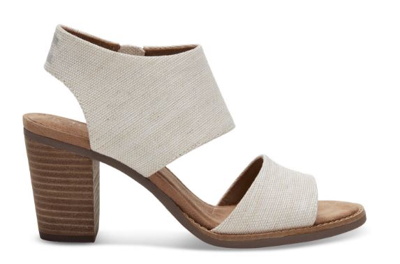 Toms Natural Yarn Dye Womens Majorca Cutout Sandals 10009814
