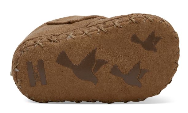 Toms Toffee Microfiber Tiny TOMS Cuna Infant Crib Shoes 10012577