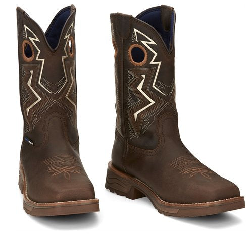 Tony Lama Brown Force Comp Toe Men's Boots TW3403FORCE