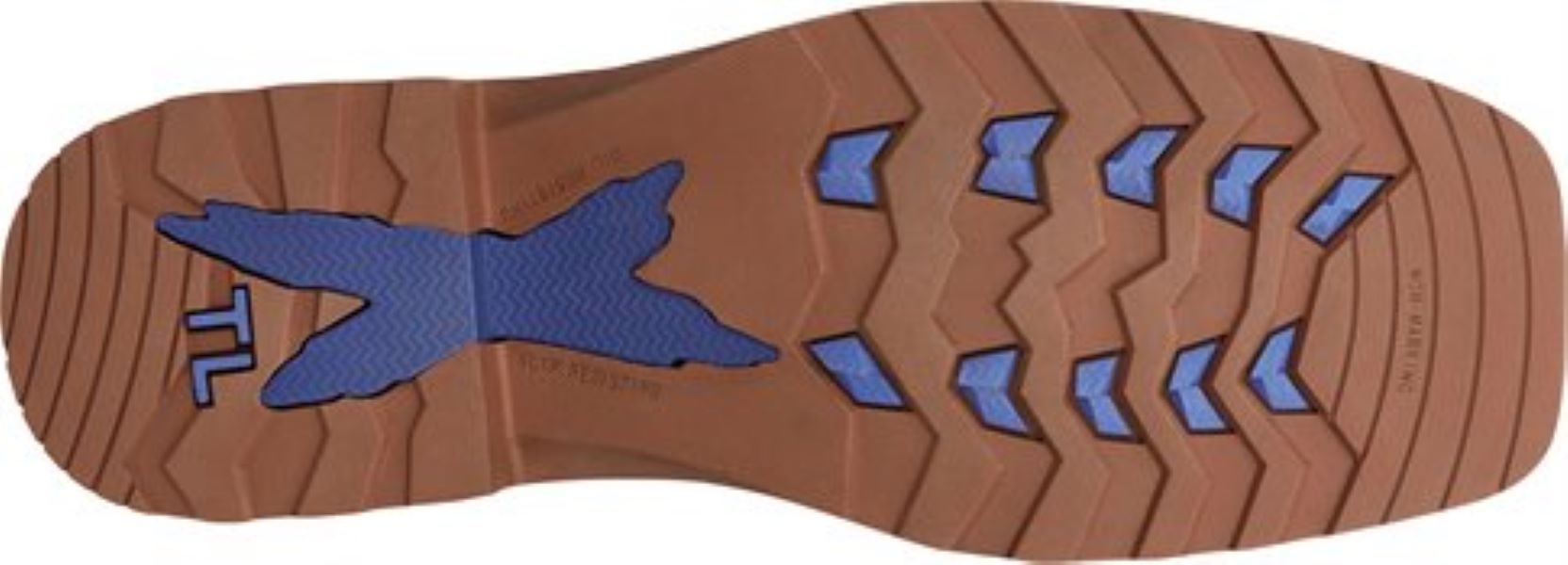 Tony Lama Dark Brown Force Comp Toe Square Toe Pull On Mens Work Boots TW3402