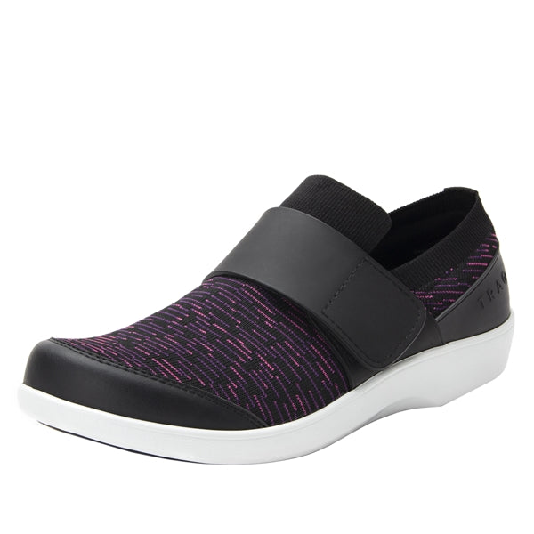Traq by Alegria Purple Dash Qwik Fitness Loafer QWI-5510