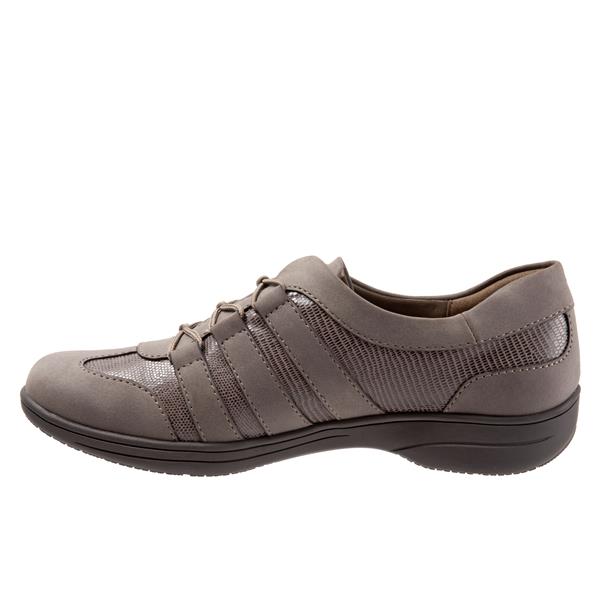 Trotter Joy Taupe Lizard Adjustable Strap Comfort Shoes T1855-117