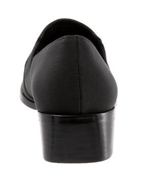 Trotters Ash Black Micro Comfort Womens Dress Shoes T4158-081