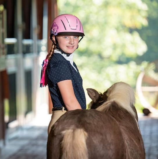 Troxel Pink Dreamscape Spirit Riding Helmet 04-538