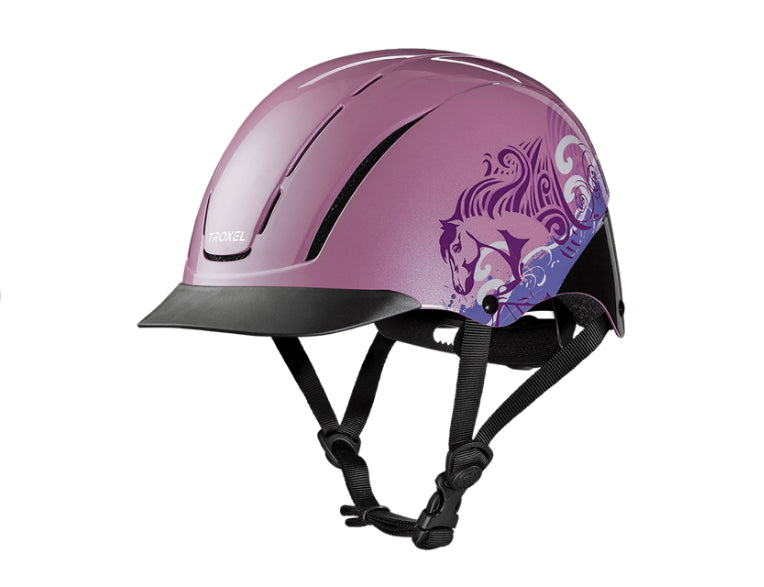 Troxel Pink Dreamscape Spirit Riding Helmet 04-538