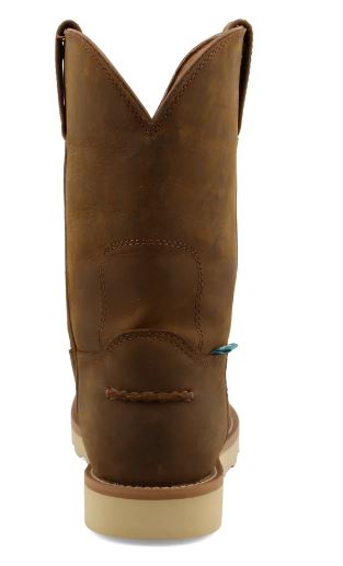 Twisted X 10 Inch Work Pull On Wedge Sole Men's Work Boots MCBW001