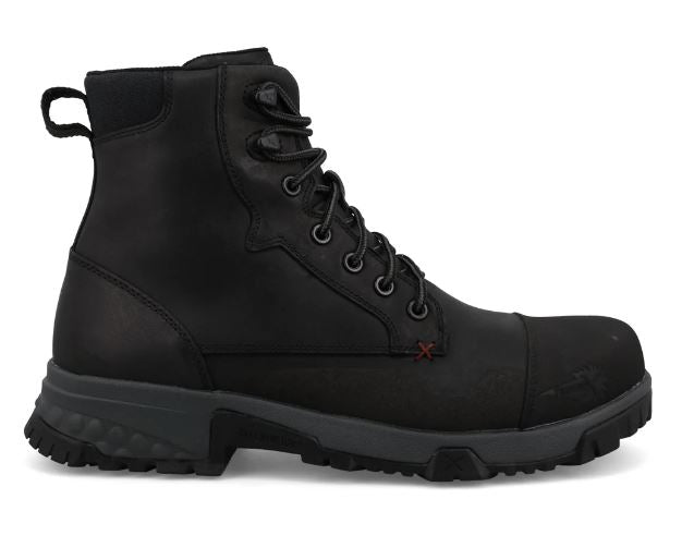 Twisted X Black 6 Inch Men's Work Boots MXCN005