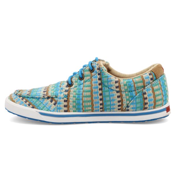 Twisted X Blue Pattern Kicks Womens Casual Sneaker Shoes WCA0027
