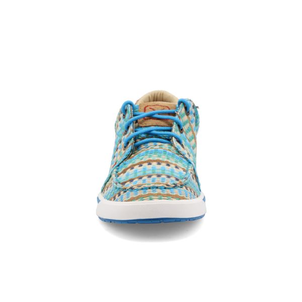 Twisted X Blue Pattern Kicks Womens Casual Sneaker Shoes WCA0027