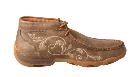 Twisted X Bomber Chukka Womens Driving Mocs WDM0041