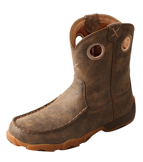 Twisted X Bomber Driving Moc Kids Boots YDB0002