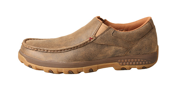 Twisted X Bomber Slip On Mens Driving Moc With CellStretch MXC0003