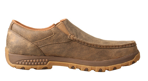 Twisted X Bomber Slip On Mens Driving Moc With CellStretch MXC0003