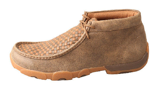 Twisted X Bomber With Tan Chukka Mens Driving Mocs MDM0033