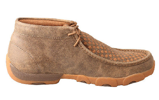 Twisted X Bomber With Tan Chukka Mens Driving Mocs MDM0033