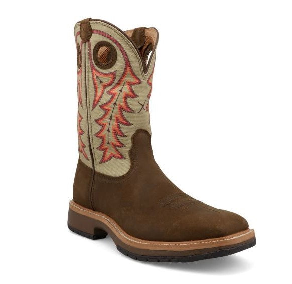 Twisted X Bown Horseman 11 inch Men's Square Toe Western Boots MHM0024