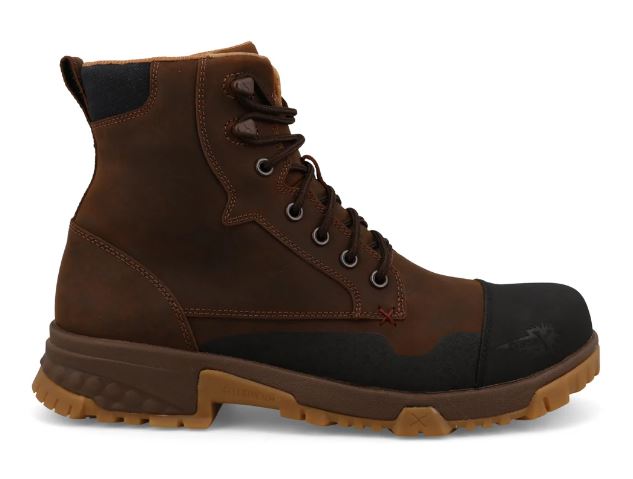 Twisted X Brown 6 Inch Men's Work Boots MXCN004