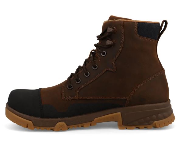 Twisted X Brown 6 Inch Men's Work Boots MXCN004