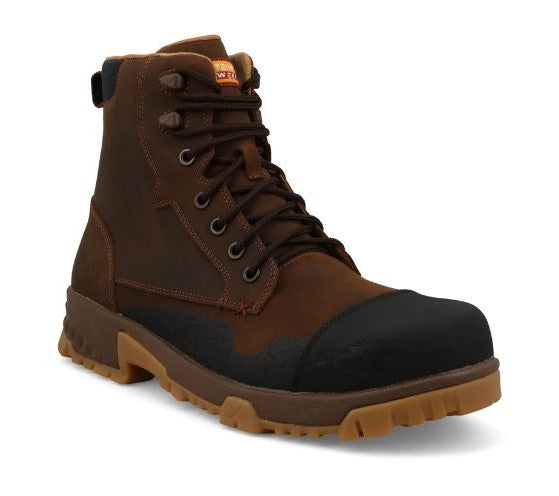 Twisted X Brown 6 Inch Men's Work Boots MXCN004