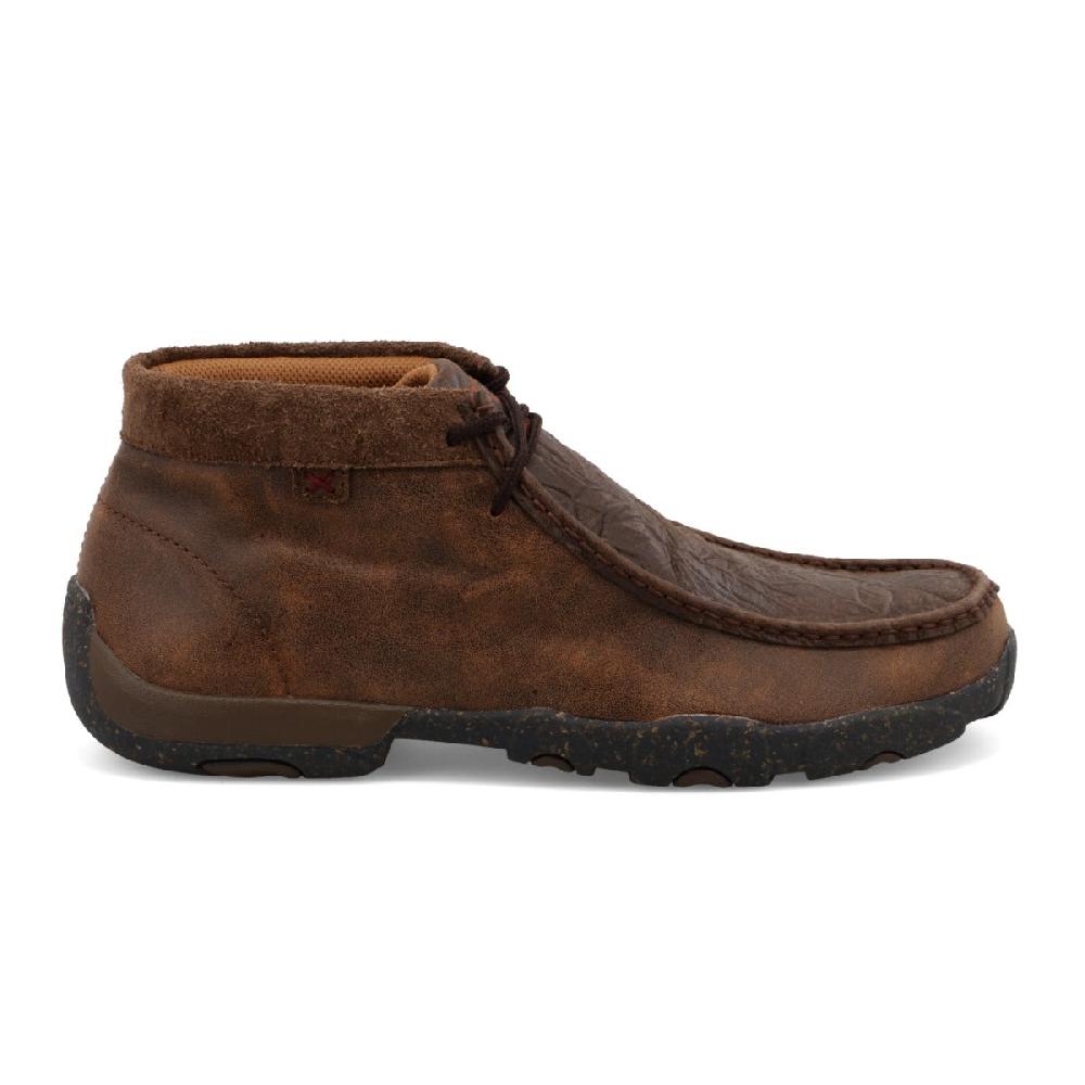 Twisted X Brown Chuckka Men's Driving Moc MDM0090