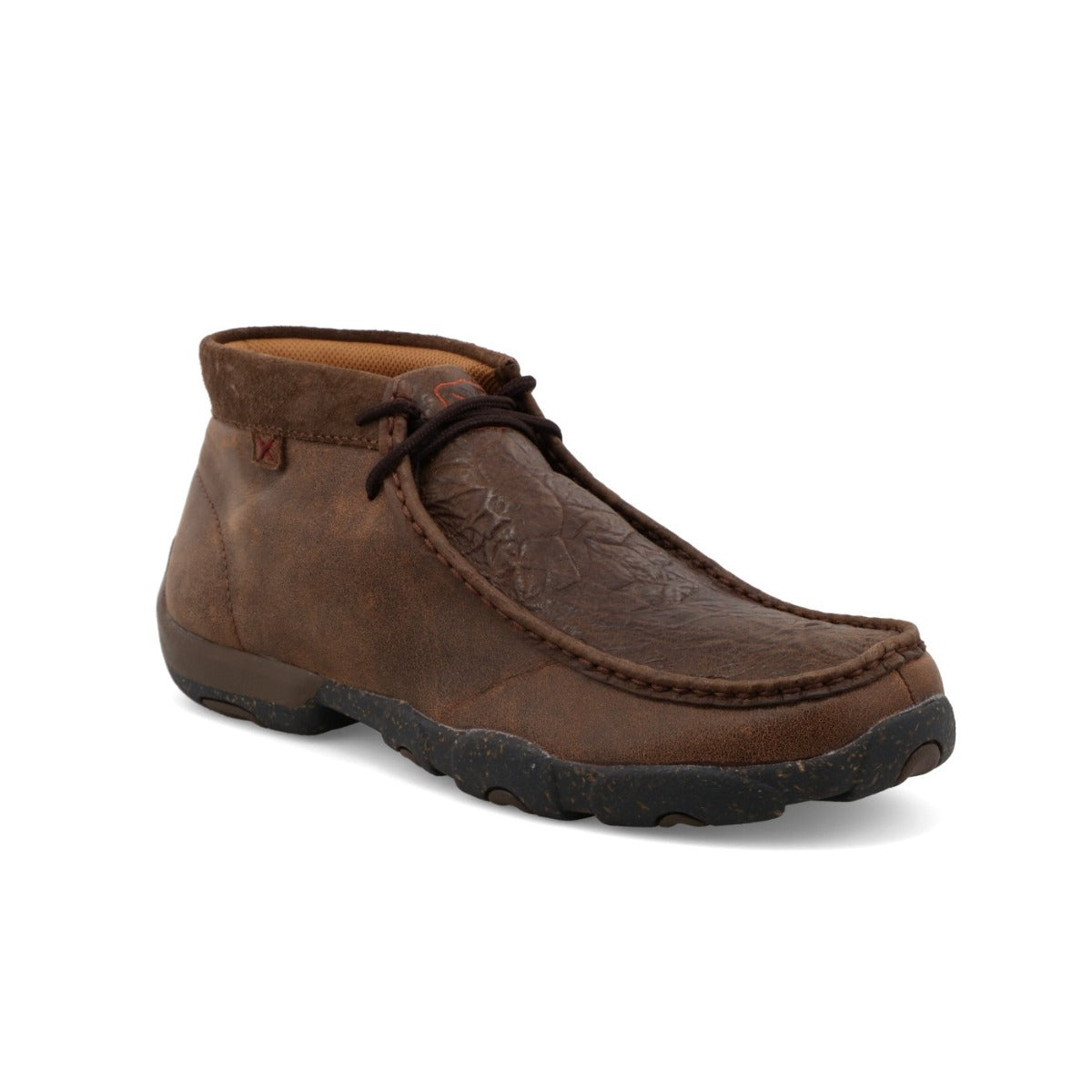 Twisted X Brown Chuckka Men's Driving Moc MDM0090