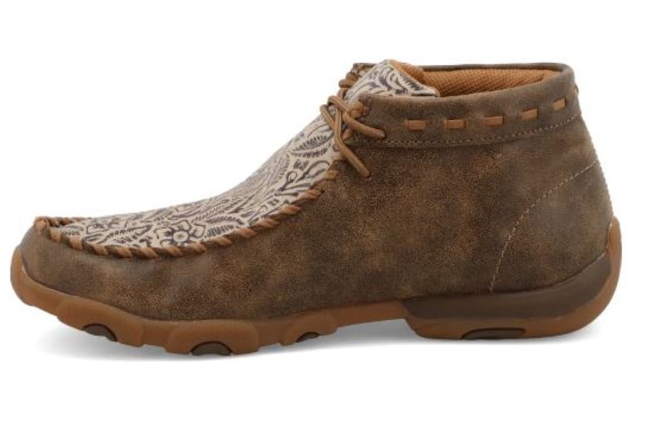 Twisted X Brown Chukka Womens Driving Moc WDM0080