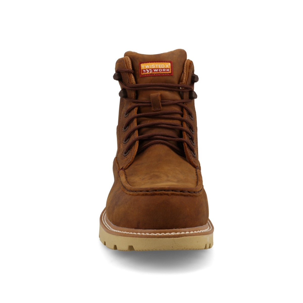 Twisted X Brown Waterproof Nano Composite Safety Toe CellStrech Men's 6 Inch Workboots MXCNW04