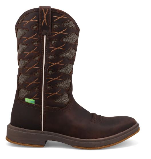 Twisted X Chocolate Brown Ultralite X Men's Western Boots MUL0001