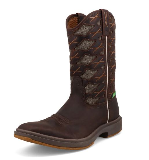 Twisted X Chocolate Brown Ultralite X Men's Western Boots MUL0001