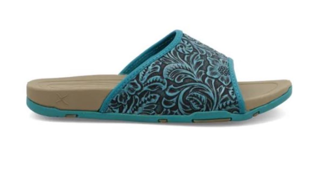 Twisted X Dark Teal With Teal Womens Sandals WSD0036