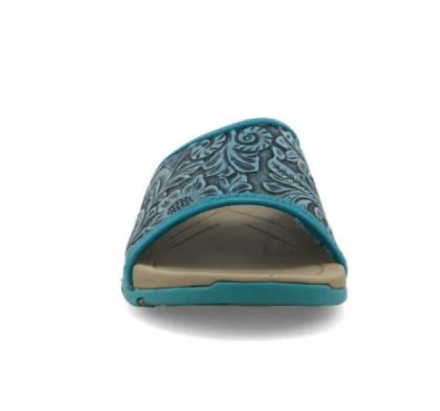 Twisted X Dark Teal With Teal Womens Sandals WSD0036