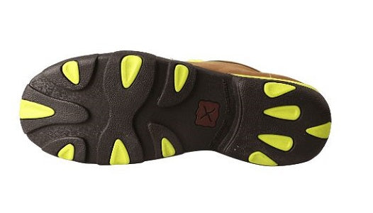 Twisted X Men's Brown Steel Toe Driving Mocs MDMST02