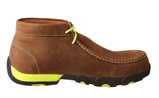 Twisted X Men's Brown Steel Toe Driving Mocs MDMST02