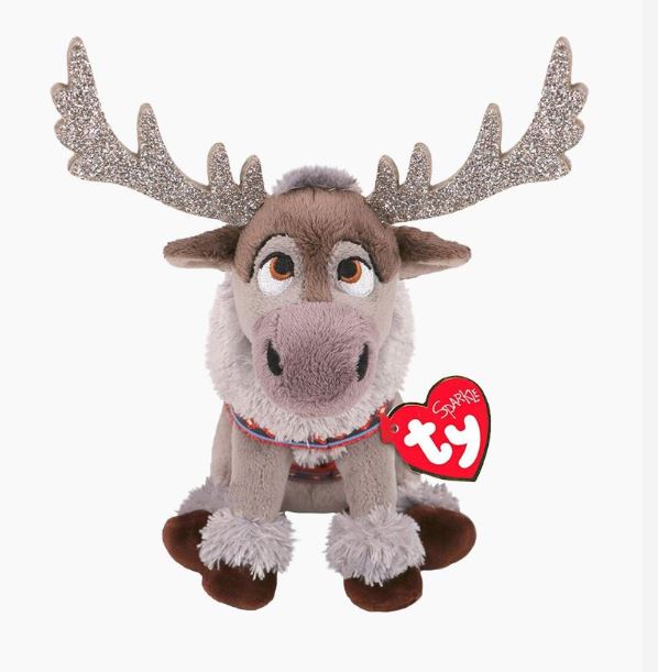 TY Sparkle Frozen Sven Medium Plush Toy 90189