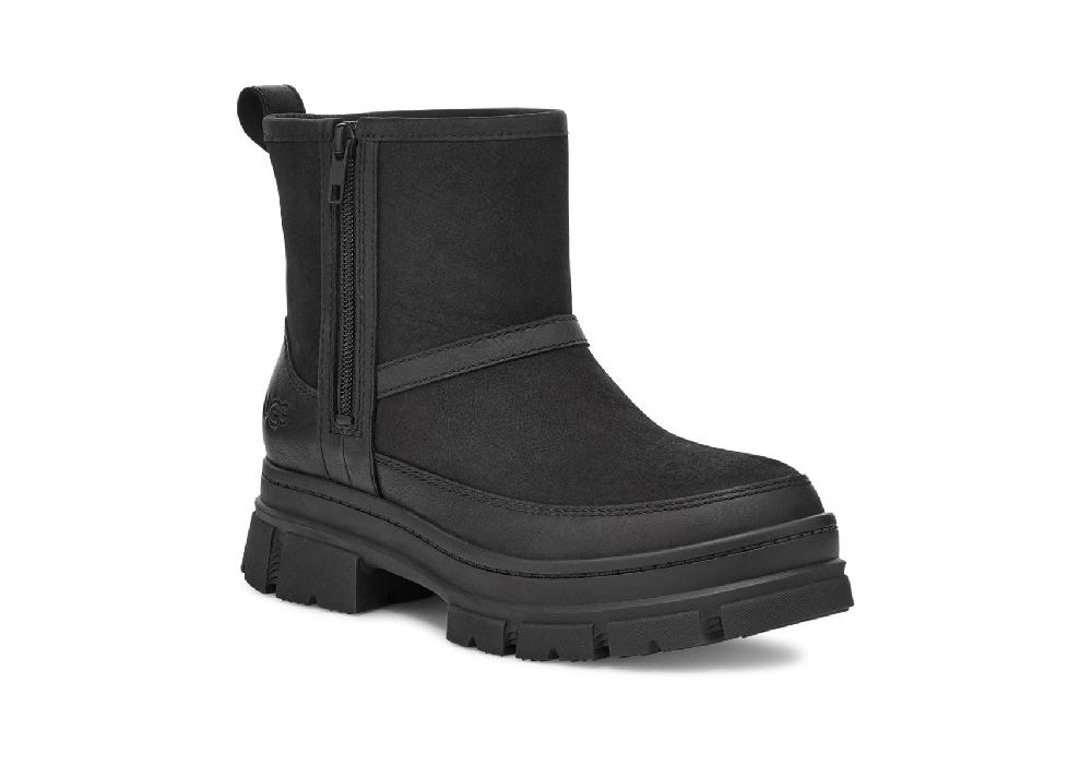 Ugg Black Ashton Zip Women's Boots 1158206-BLK